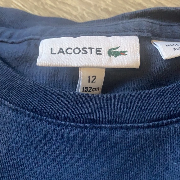 2 boys Lacoste T-shirts - Picture 7 of 7